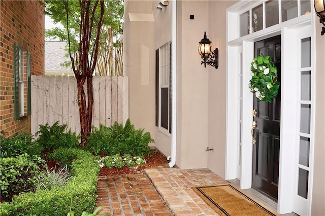 3739 N Hullen St, Metairie, LA 70002 - property entrance with stucco siding