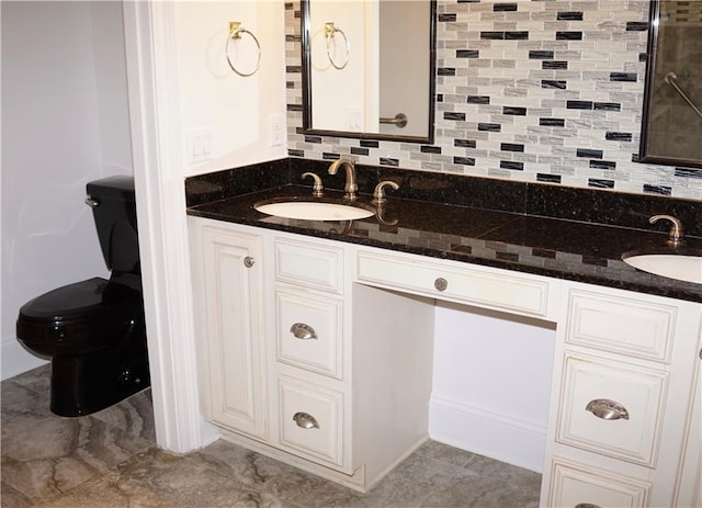 3739 N Hullen St, Metairie, LA 70002 - bathroom with toilet and double vanity
