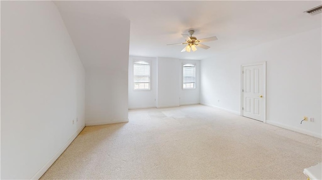 3739 N Hullen St, Metairie, LA 70002 - unfurnished room featuring light carpet and a ceiling fan