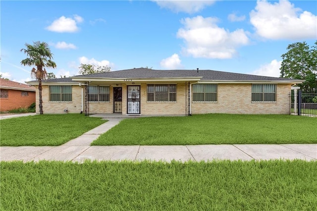 4925 Rhodes Dr, New Orleans, LA 70126 - ranch-style house featuring brick siding