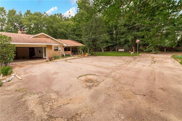 2129 Hamilton St, Franklinton, LA 70438 - view of yard with driveway