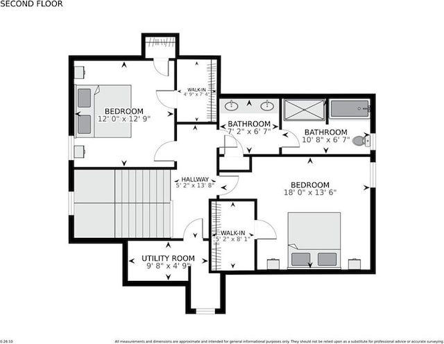 6938 Milne Blvd, New Orleans, LA 70124 - view of home floor plan