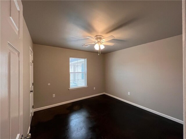 360507 Park Blvd, Chalmette, LA 70043 - empty room featuring ceiling fan and baseboards