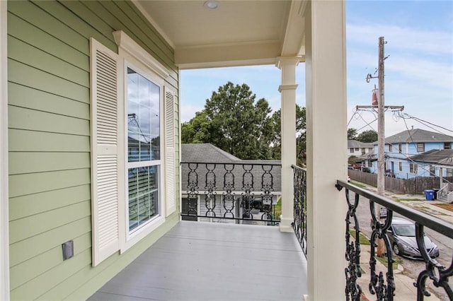 1704-1706 S Dupre St, New Orleans, LA 70125 - view of balcony