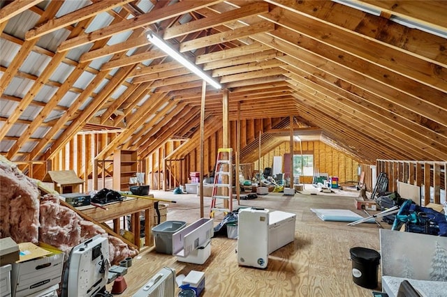 65045 Easy St, Pearl River, LA 70452 - view of unfinished attic