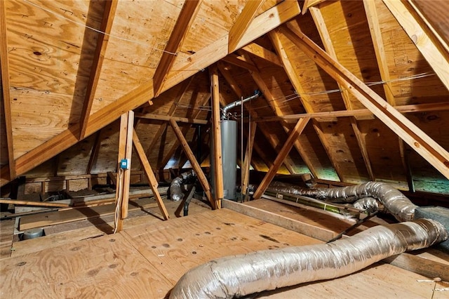 142 Colony Rd, Belle Chasse, LA 70037 - attic with water heater
