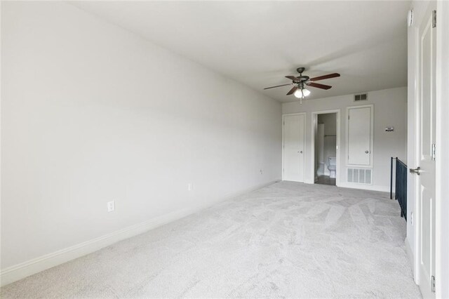 3805 Houma Blvd Unit B221, Metairie, LA 70006 - unfurnished room with light colored carpet and a ceiling fan