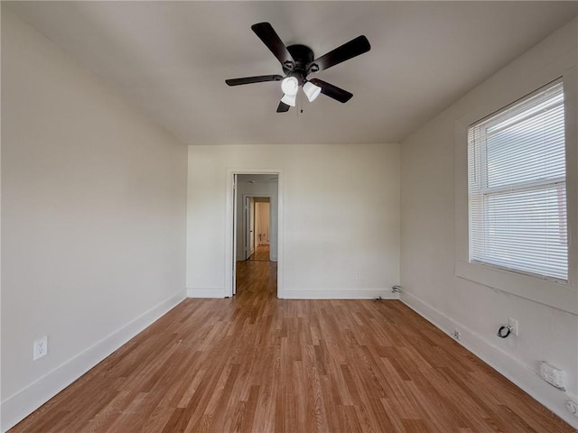 134648 S Dilton St, Metairie, LA 70003 - unfurnished room featuring light wood-style flooring and a ceiling fan