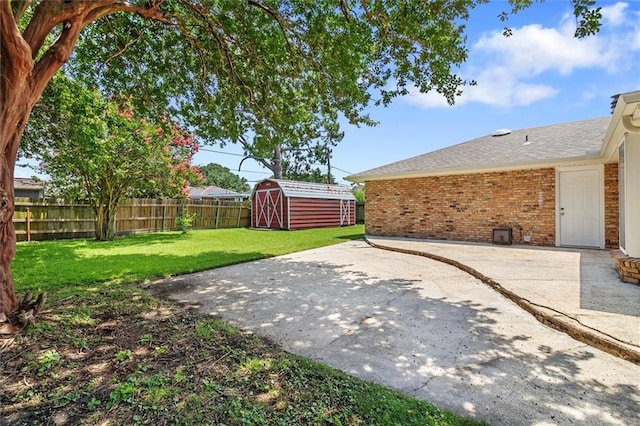 4013 Taft Park, Metairie, LA 70002 - fenced backyard featuring a patio and a storage unit
