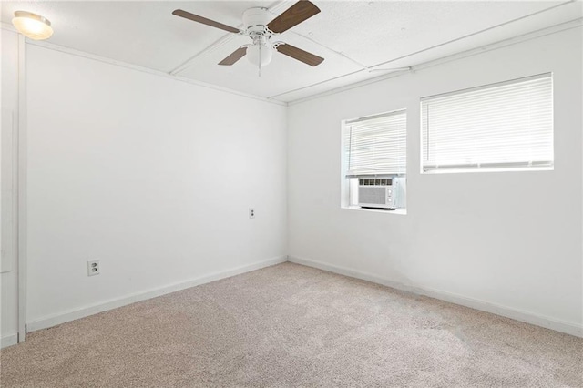 564 Mathew St, Lafitte, LA 70067 - empty room with carpet, ceiling fan, and cooling unit