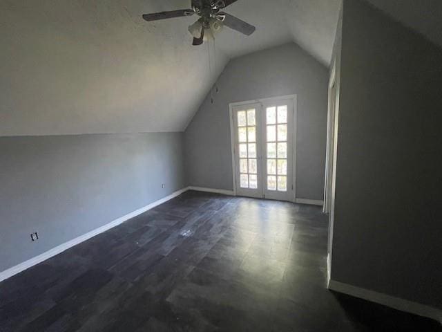 14151 W Hoffman Rd, Hammond, LA 70403 - additional living space with lofted ceiling and ceiling fan