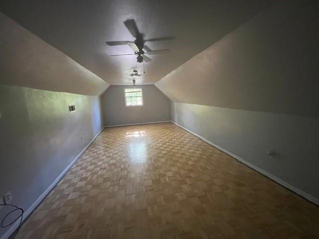 14151 W Hoffman Rd, Hammond, LA 70403 - bonus room with lofted ceiling and a ceiling fan