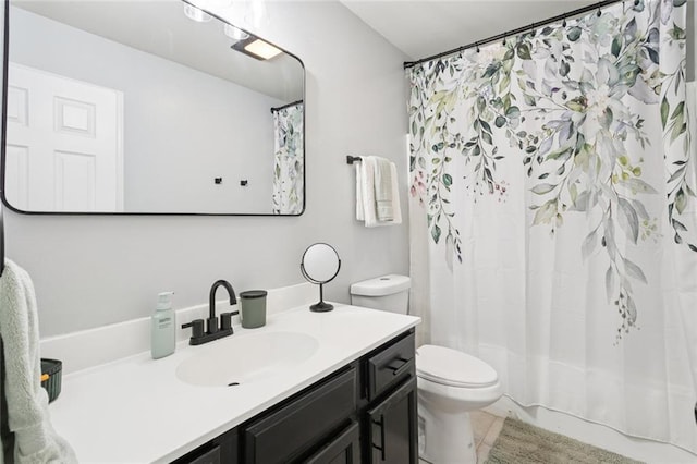 2311 Jay St, Slidell, LA 70460 - full bathroom with vanity and tile patterned flooring