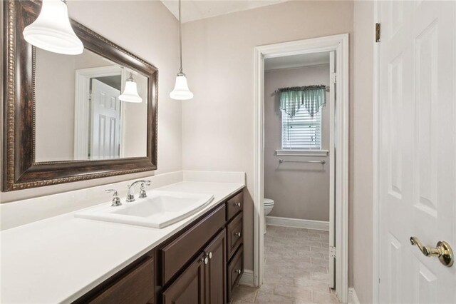 1605 Rue Lemans, Slidell, LA 70458 - bathroom featuring vanity and toilet