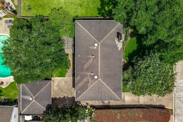 8808 Chretien Point Pl, River Ridge, LA 70123 - aerial view of a pool area