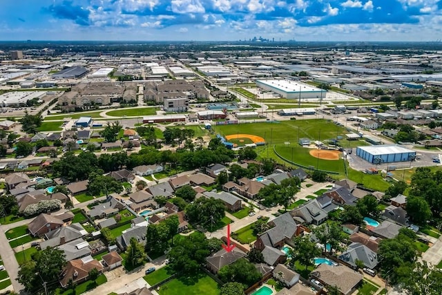 8808 Chretien Point Pl, River Ridge, LA 70123 - aerial view of property and surrounding area featuring nearby suburban area
