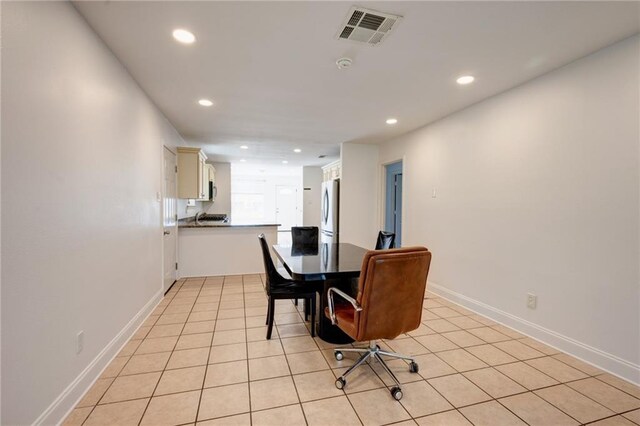 2808 Transcontinental Dr, Metairie, LA 70006 - dining space featuring recessed lighting and light tile patterned floors