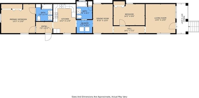 8426 Green St, New Orleans, LA 70118 - view of floor plan / room layout