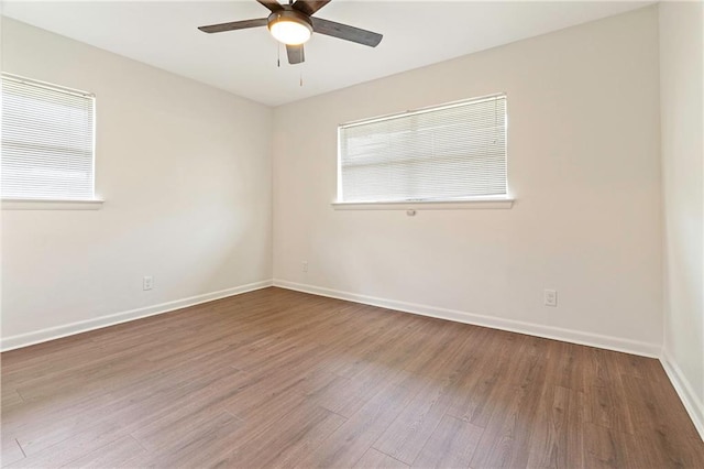 1709 Francis Ave, Metairie, LA 70003 - unfurnished room featuring ceiling fan and wood finished floors