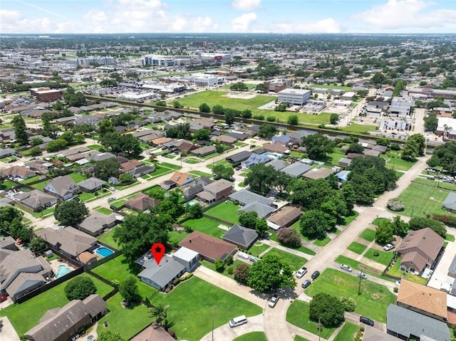 4000 Kawanee Ave, Metairie, LA 70002 - aerial view of property's location featuring nearby suburban area