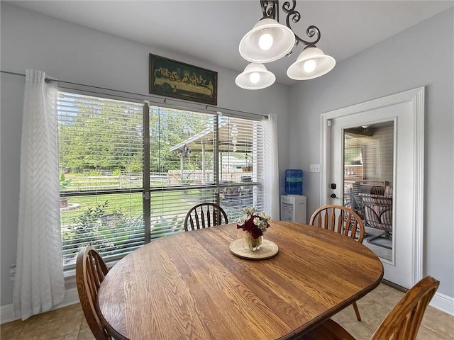 201 Stephanie Ln, Covington, LA 70435 - dining area with baseboards