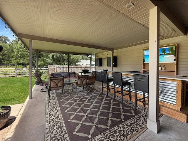 201 Stephanie Ln, Covington, LA 70435 - view of patio / terrace
