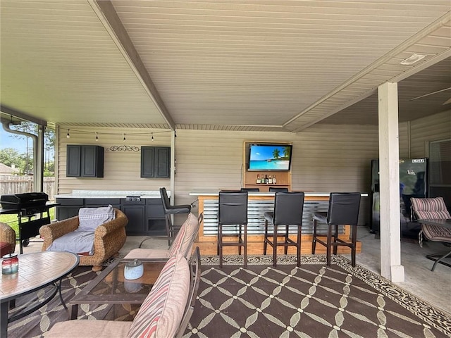 201 Stephanie Ln, Covington, LA 70435 - view of patio / terrace featuring grilling area