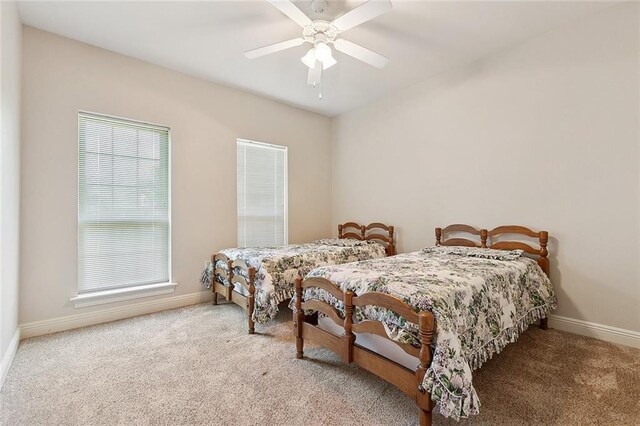 178 Colony Rd, Belle Chasse, LA 70037 - bedroom featuring carpet floors and ceiling fan