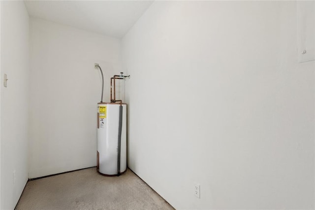 205 Timber Ridge Dr, Slidell, LA 70460 - utility room with electric water heater
