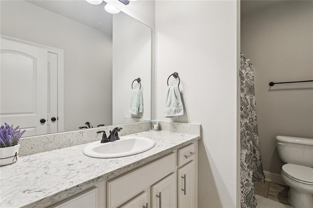 42030 Wood Ave, Ponchatoula, LA 70454 - bathroom with vanity and tile patterned flooring