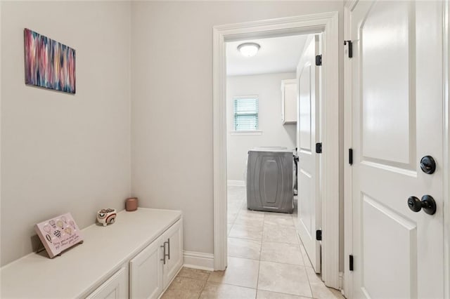 42030 Wood Ave, Ponchatoula, LA 70454 - bathroom with baseboards and tile patterned floors
