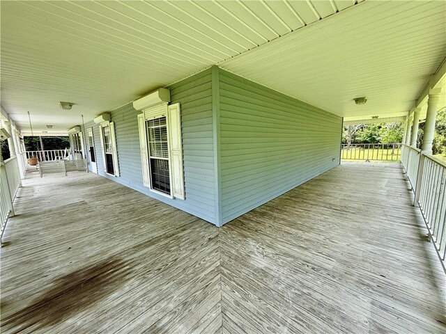 7282 Barataria Blvd, Marrero, LA 70072 - view of wooden porch