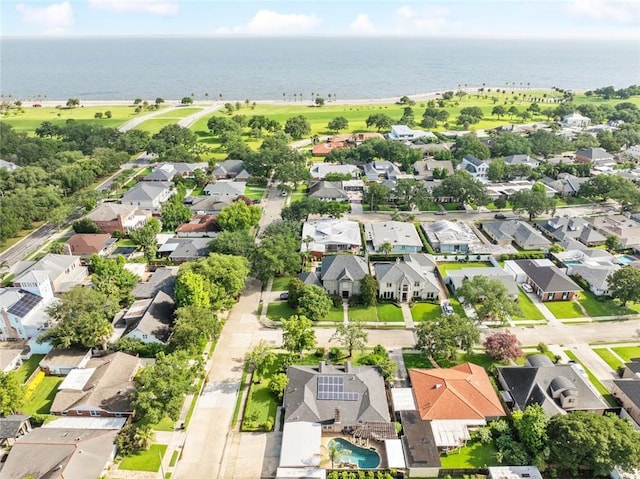 700 Crystal St, New Orleans, LA 70124 - aerial perspective of suburban area featuring a large body of water