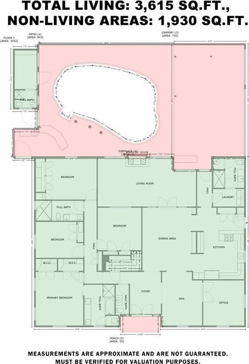700 Crystal St, New Orleans, LA 70124 - view of property floor plan