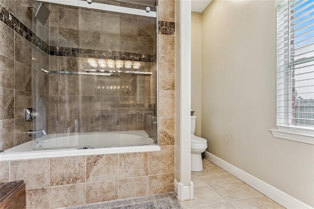 1580 Cherry Ridge Ct, Mandeville, LA 70448 - bathroom with tiled shower / bath and tile patterned floors