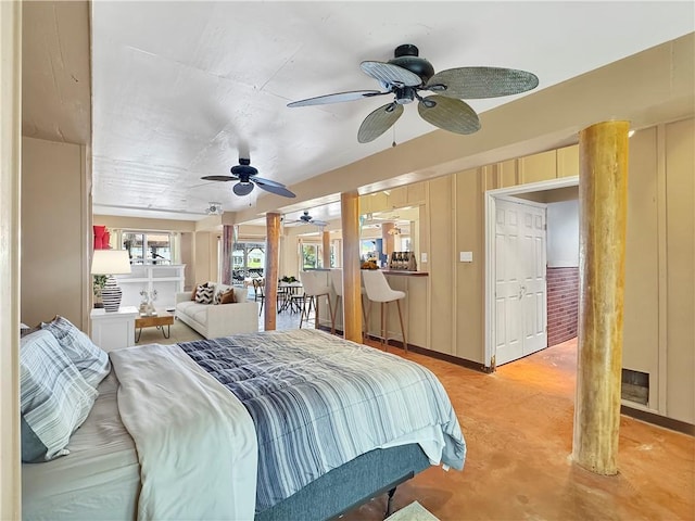 4230 Murano Rd, New Orleans, LA 70129 - bedroom with ceiling fan