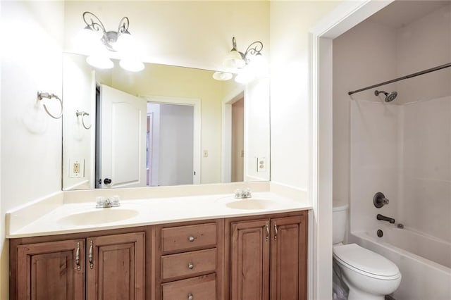 601 Ferriday Ct, Harahan, LA 70123 - full bath with double vanity and washtub / shower combination