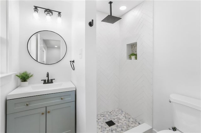 540 Ruth Dr, Westwego, LA 70094 - full bath with vanity and a stall shower