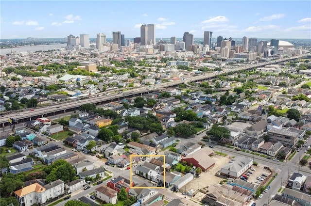 1131 N Roman St, New Orleans, LA 70116 - aerial view of skyline