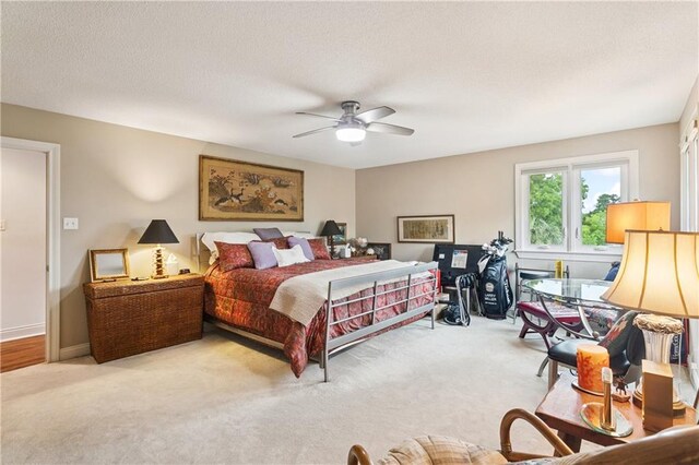 105 Mariners Is Unit 105, Mandeville, LA 70448 - bedroom featuring carpet floors, lofted ceiling, and ceiling fan