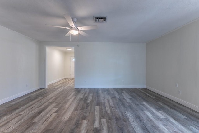 1729 High Ave, Metairie, LA 70001 - unfurnished room featuring a ceiling fan and wood finished floors