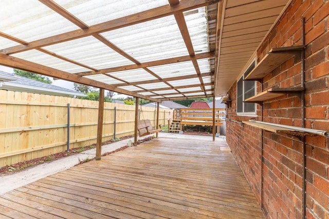 1729 High Ave, Metairie, LA 70001 - view of wooden deck