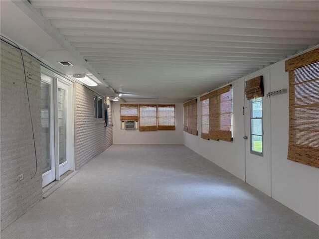 1904 Hall Ave, Metairie, LA 70003 - unfurnished sunroom with cooling unit