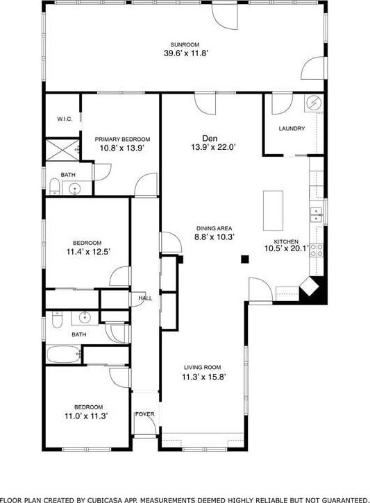 1904 Hall Ave, Metairie, LA 70003 - view of property floor plan