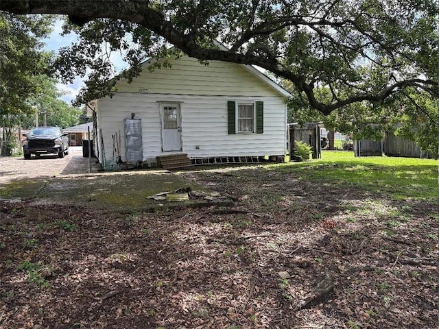 121 Sigma St, Belle Chasse, LA 70037 - back of property with entry steps