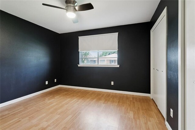 4517 Purdue Dr, Metairie, LA 70003 - unfurnished room with light wood finished floors and ceiling fan