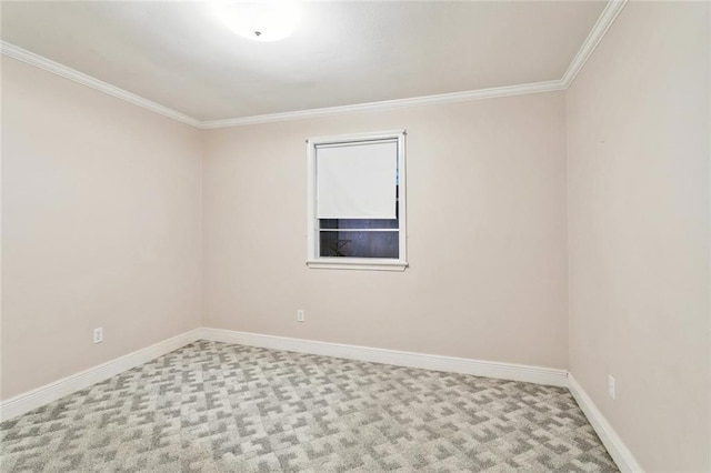 508 Beverly Garden Dr, Metairie, LA 70005 - carpeted spare room with crown molding and baseboards