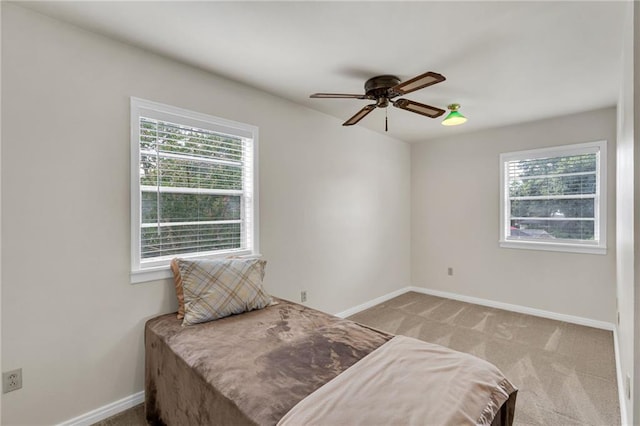 174 Celia Dr, Luling, LA 70070 - bedroom with carpet and ceiling fan
