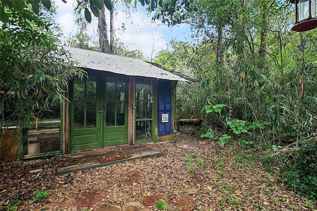 71434 Saint Joseph St, Abita Springs, LA 70420 - view of outbuilding featuring french doors