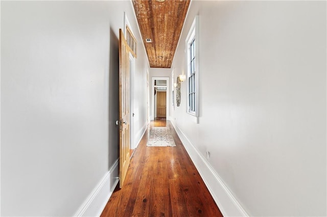 422 Alix St, New Orleans, LA 70114 - corridor with wood finished floors and baseboards